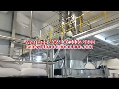 خط توليد نودل فوري سرخ شده کاملا اتوماتيك براي کارخانه هاي توليد مواد غذايي