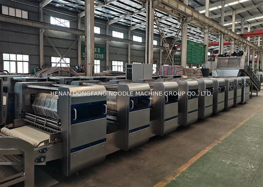 120KW Indomie Cup Noodle Production Line Instant Noodle Machine Energy Saving